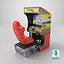 Daytona USA Racing Arcade Cabinet Red