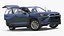 Toyota Grand Highlander 2024 Rigged for Cinema 4D
