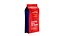 Bolsa de café roja
