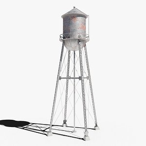 3D water tower