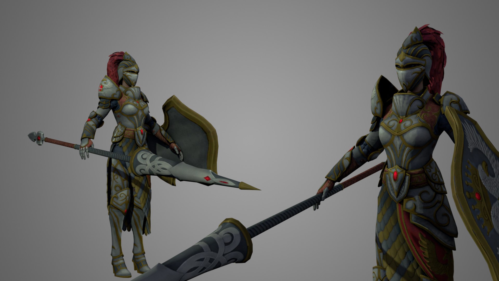 3D Dark Fantasy female model - TurboSquid 1853328