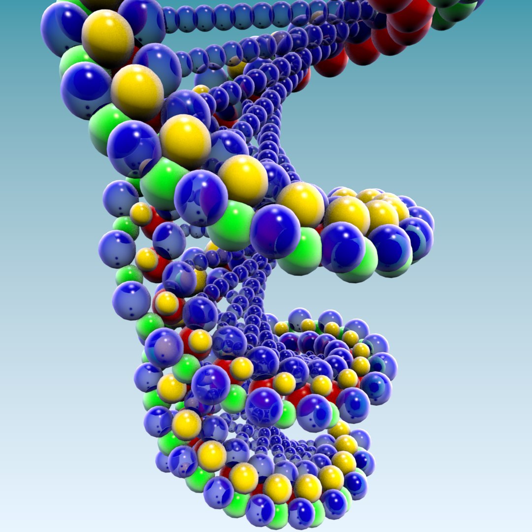3D model dna array blender - TurboSquid 1221239
