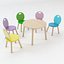 Kid Chair And Table Set