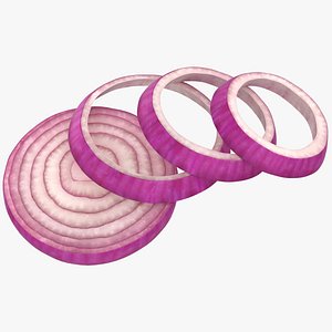 Red Onion Slices