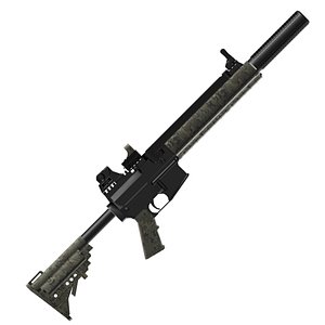ar57 pdw sight 3d model