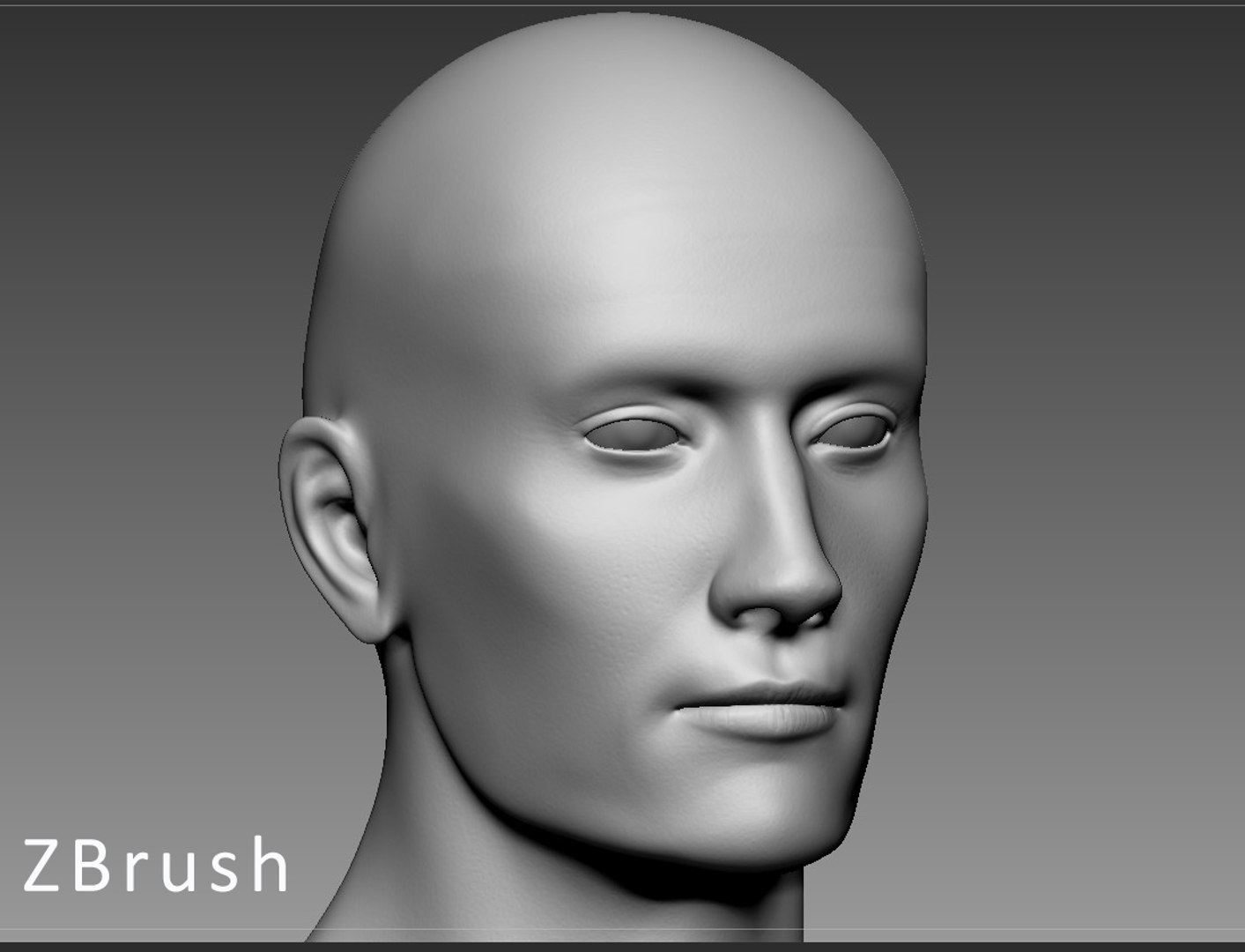 3D realistic male head - TurboSquid 1253805
