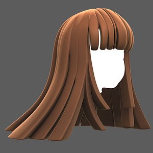 Base Hair for girl V67 3D