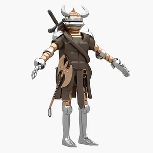 Medieval Knight 03 Not Rigged 3D model
