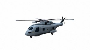 AgustaWestland AW101 Free 3d Model