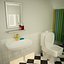 3D cartoon bathroom