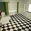 3D cartoon bathroom