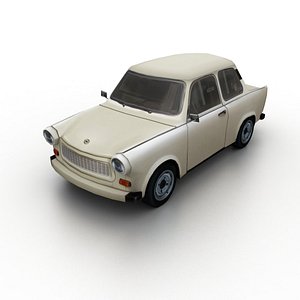 1963 trabant 601 3D model