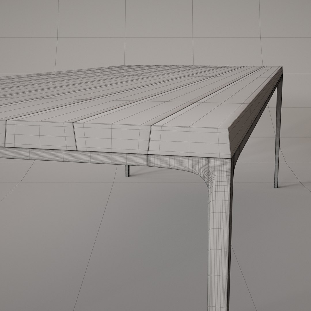dining table 3d 3ds