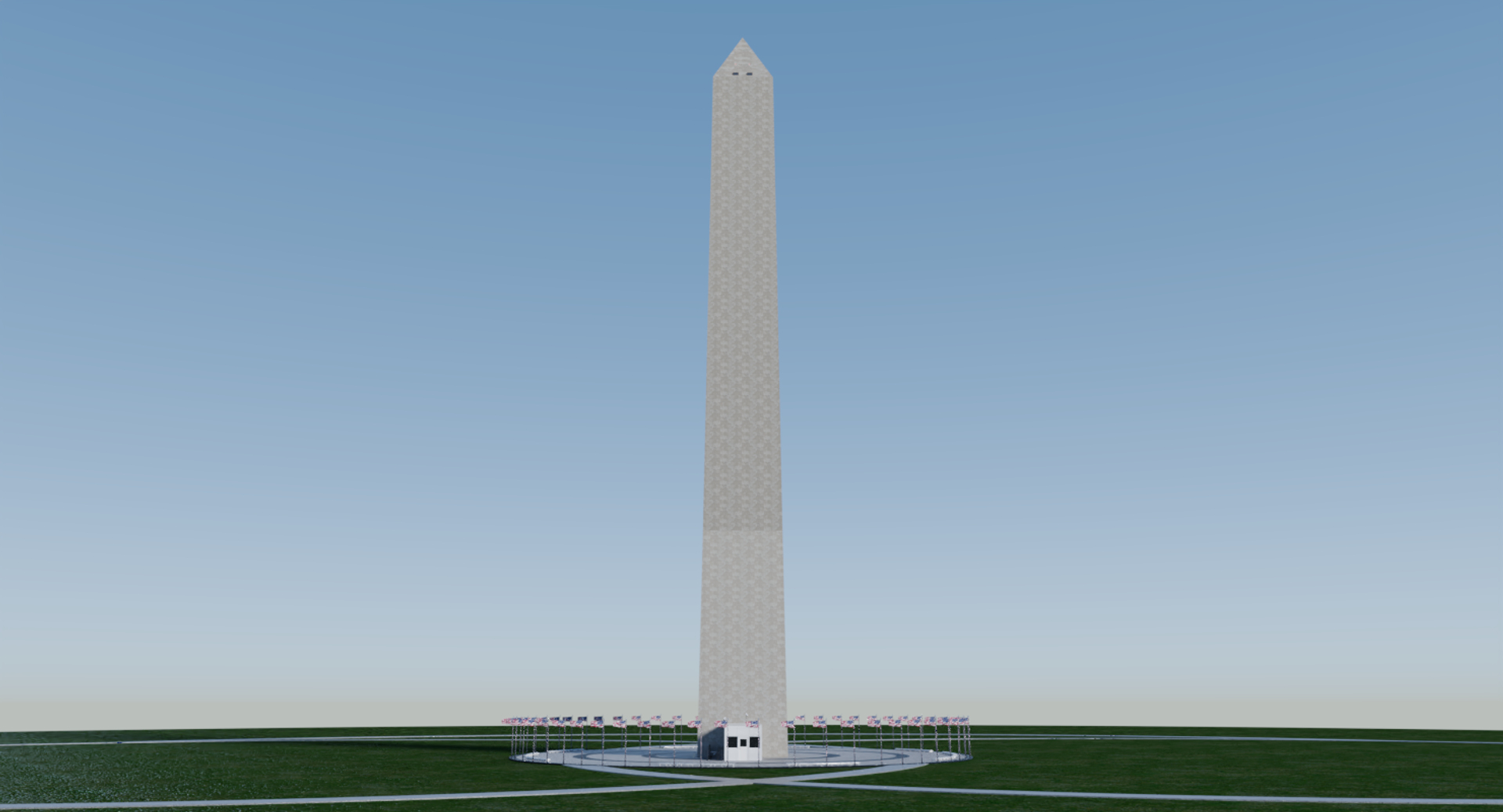 Washington Monument 3D Model - TurboSquid 1409244