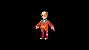 Low Poly Fantasy Character