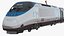 amtrak acela express train 3D model