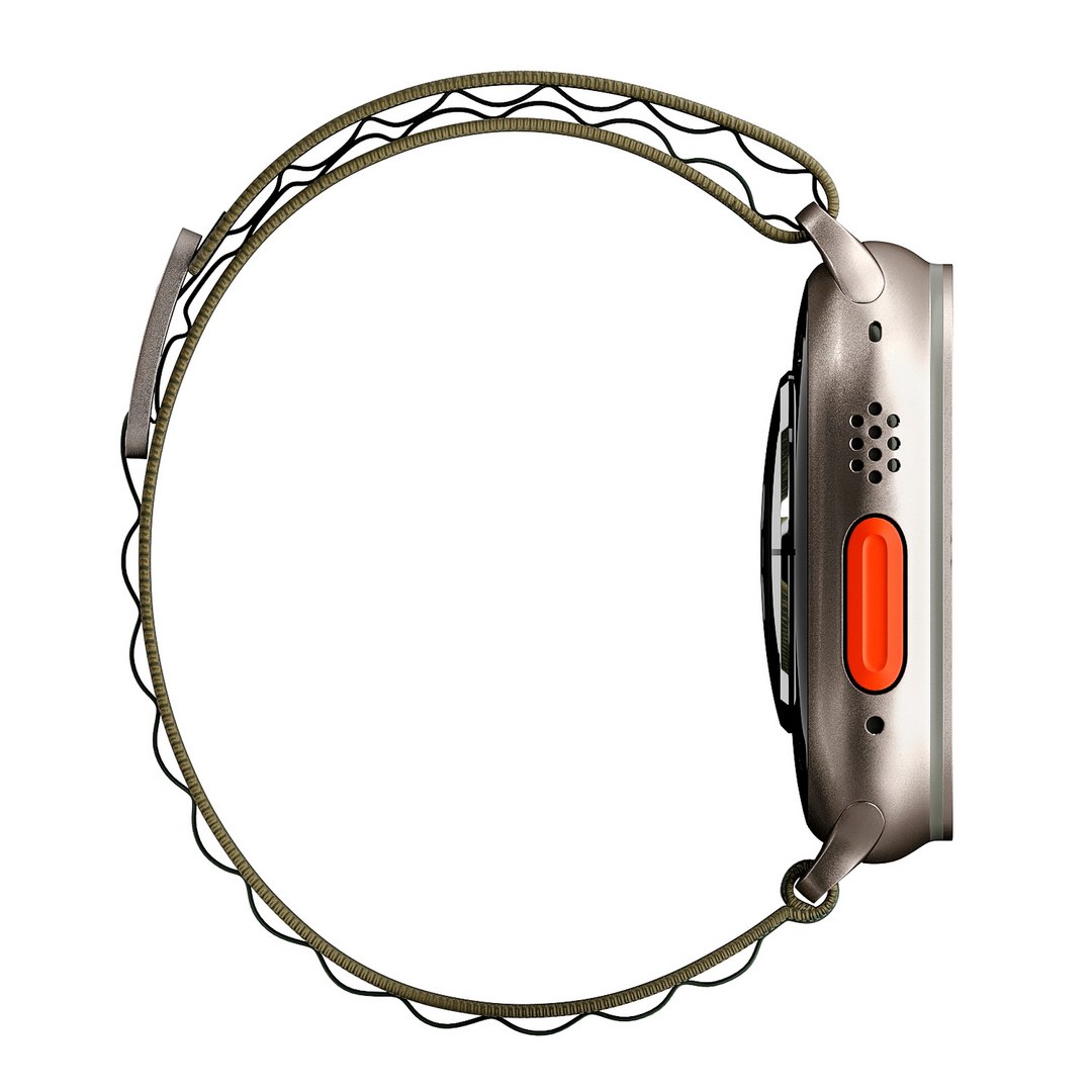 3D Apple Watch Ultra Green Alpine Loop TurboSquid 2054765