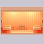 Cartoon Sauna Room Interior