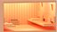 Cartoon Sauna Room Interior