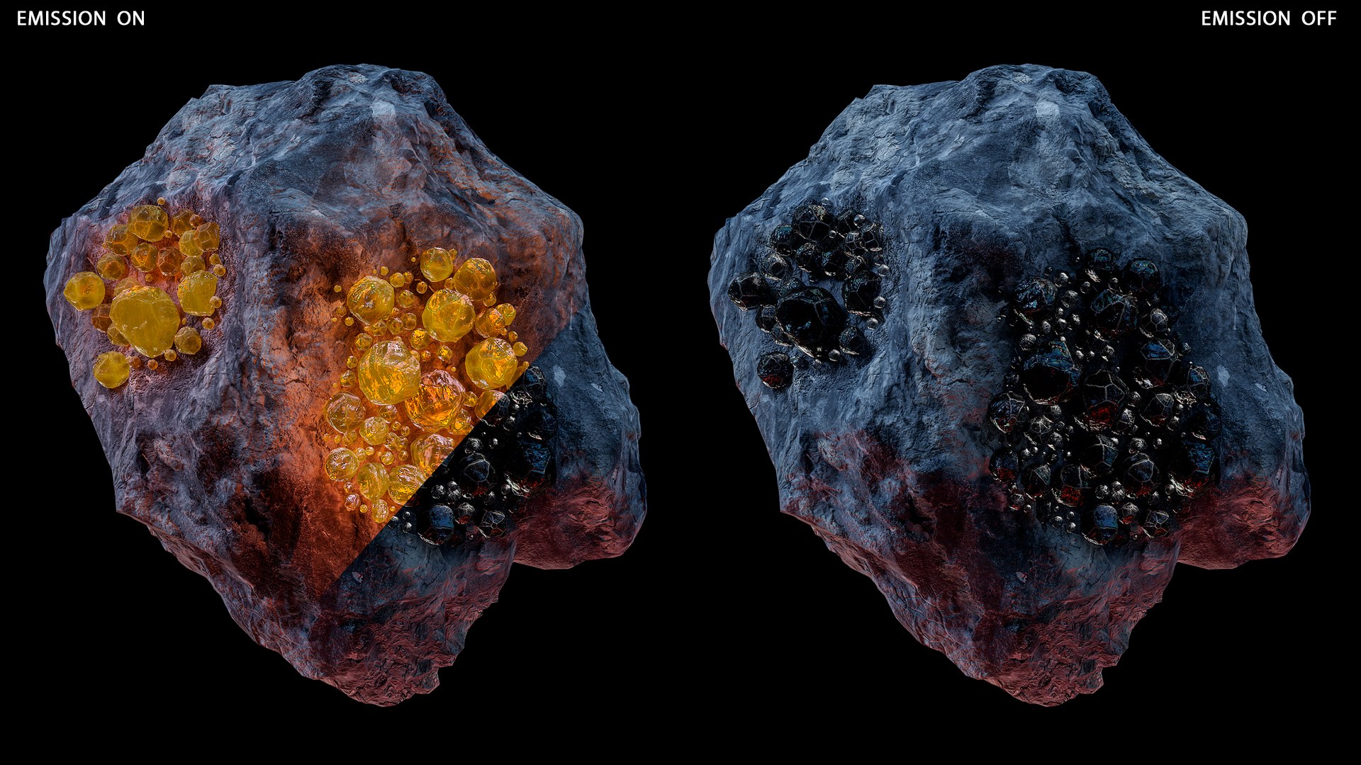 Magic Crystal Customizable 06 PBR Model - TurboSquid 2259312