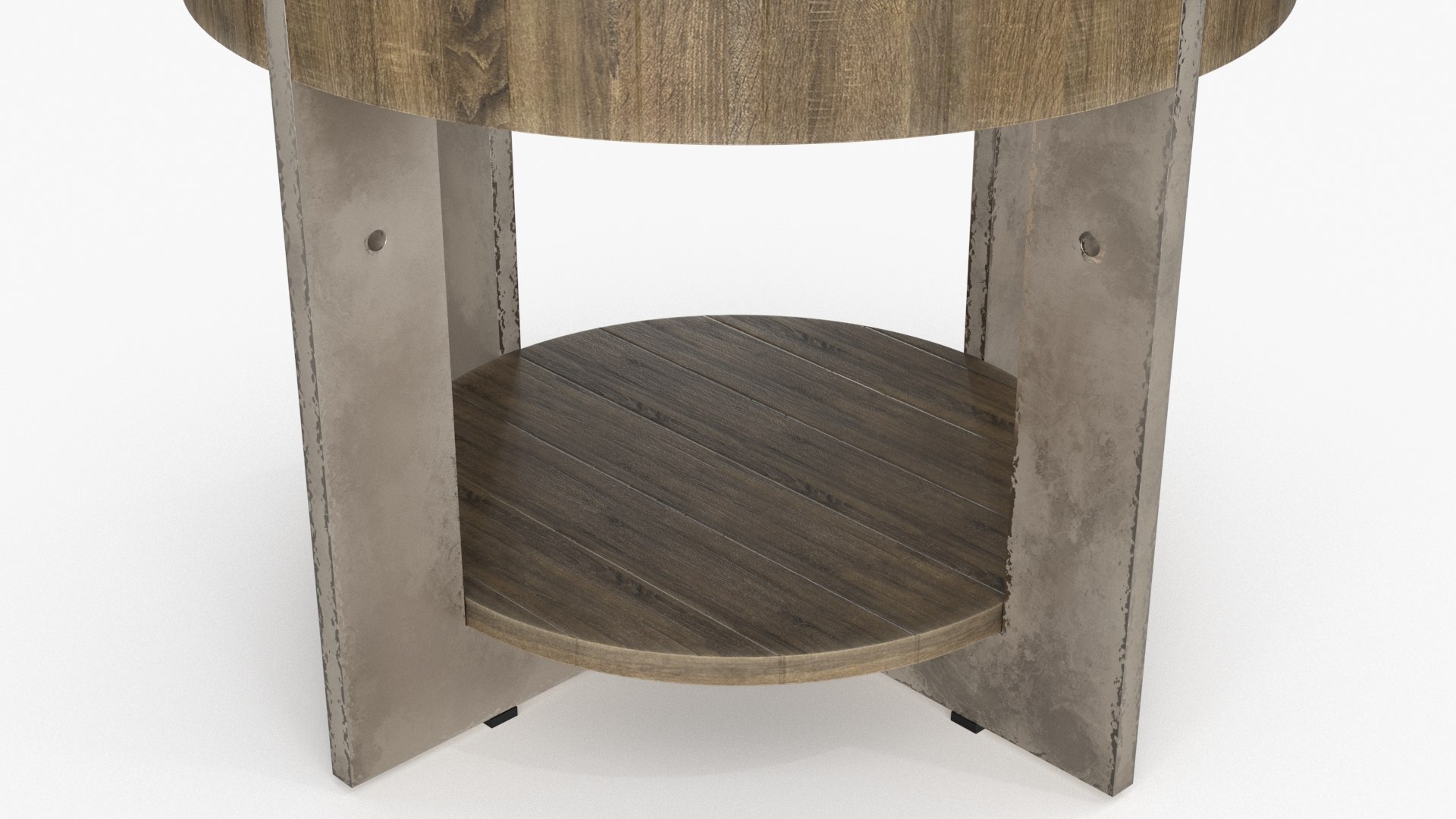 3D Side Table Natural Model - TurboSquid 2223990