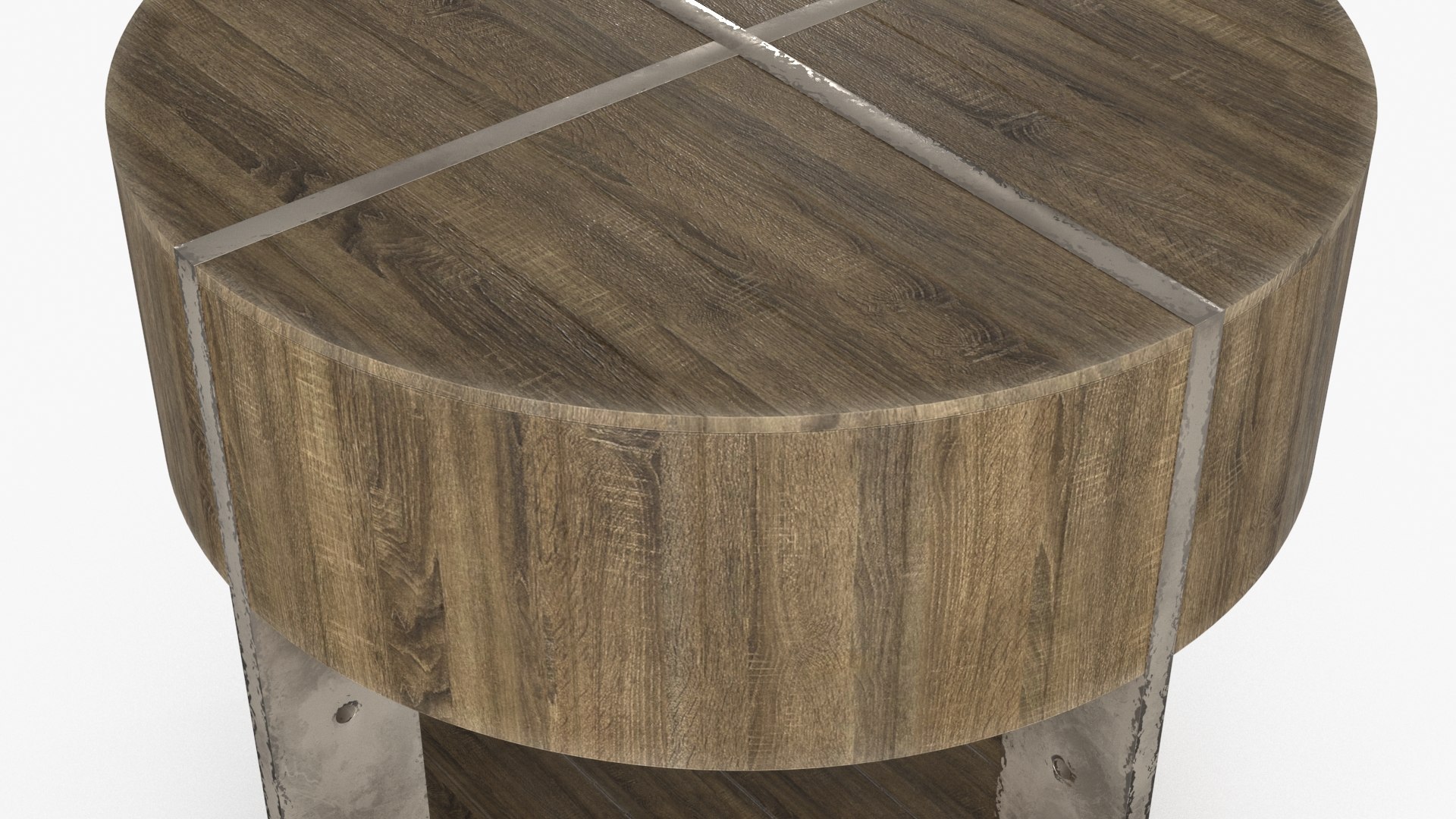 3D Side Table Natural Model - TurboSquid 2223990