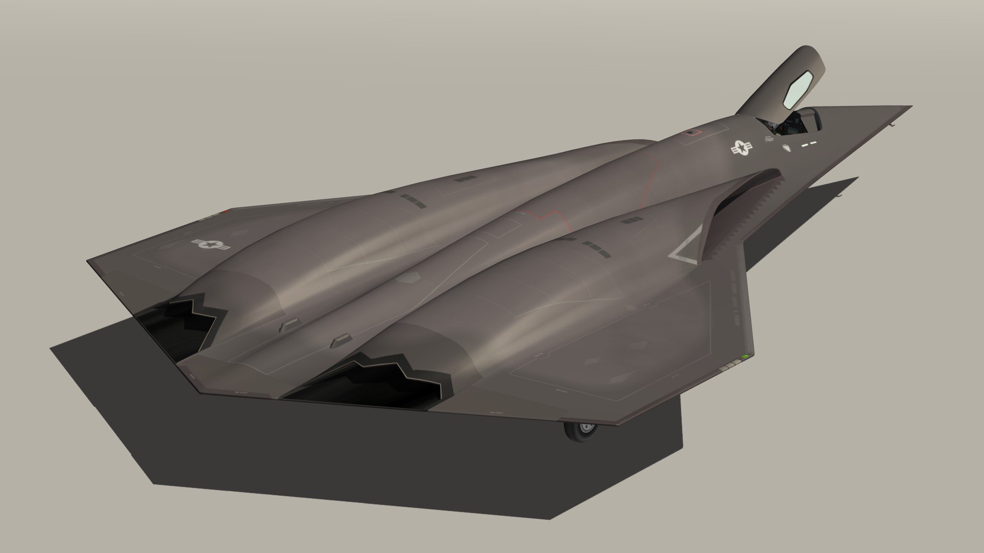 3D NGAD model - TurboSquid 2070582