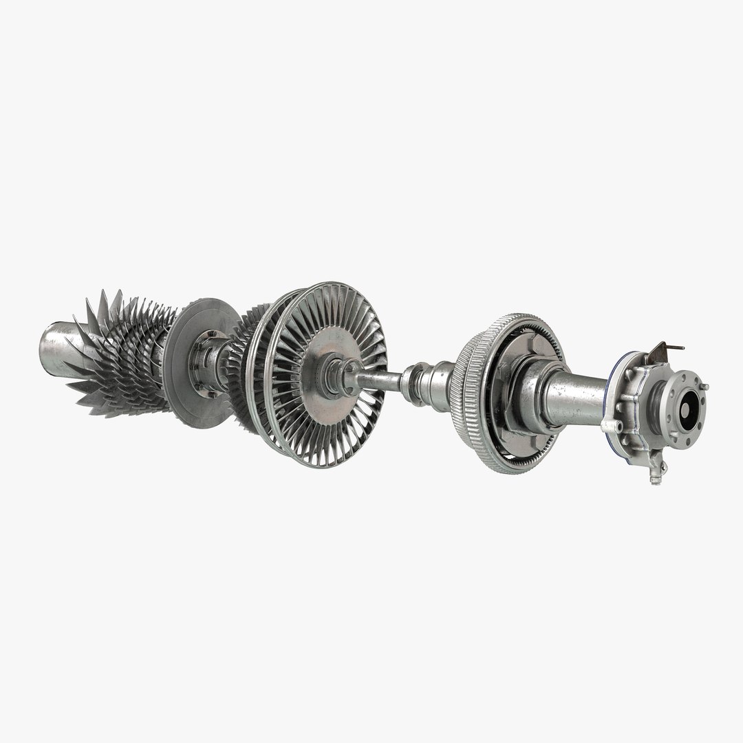 Turbine 2 3D model preview
