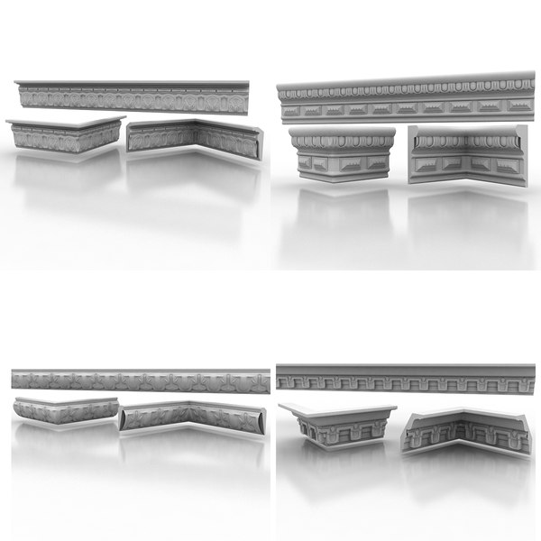 Cornice 3D Models for Download | TurboSquid