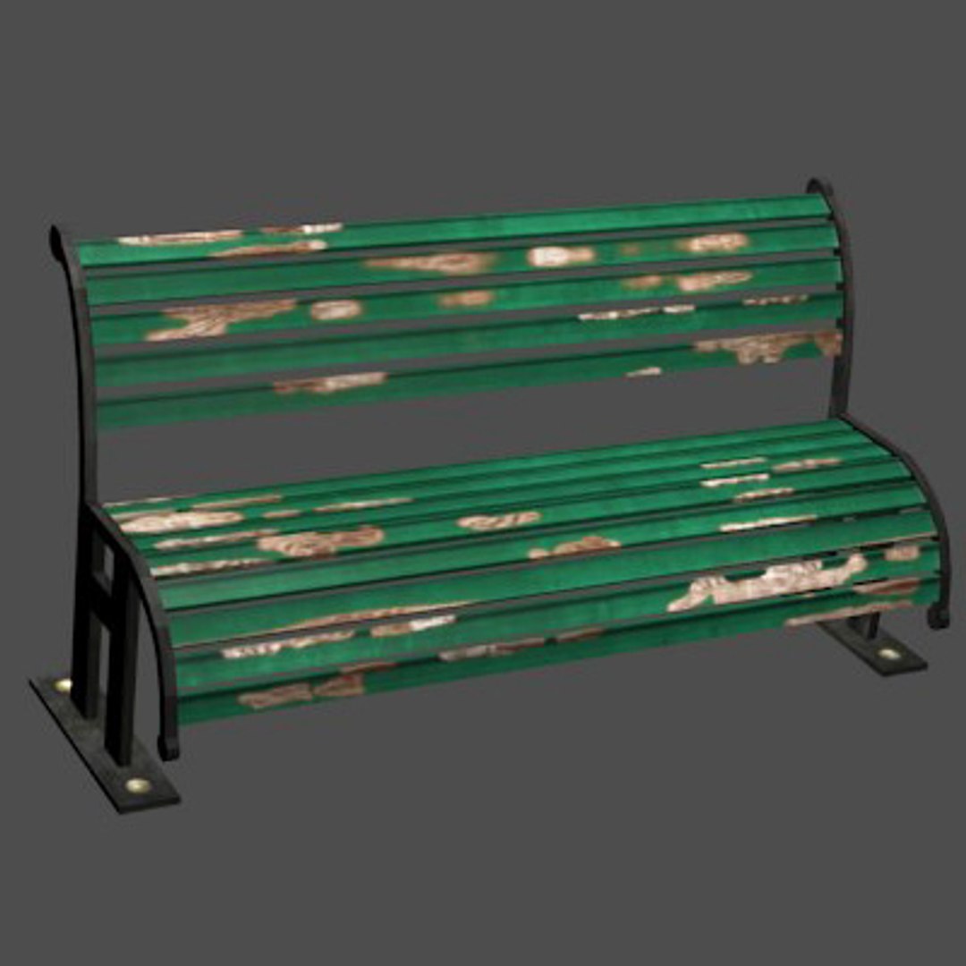 3d Benches Assets Model