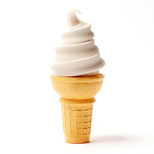 3D Ice Cream Cone