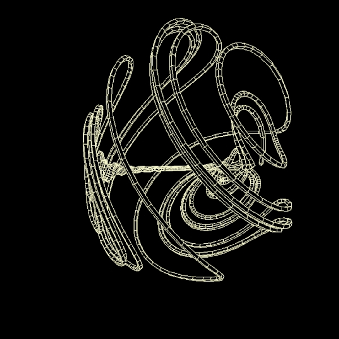 Tsucs Strange Attractor 3D Model - TurboSquid 1262869