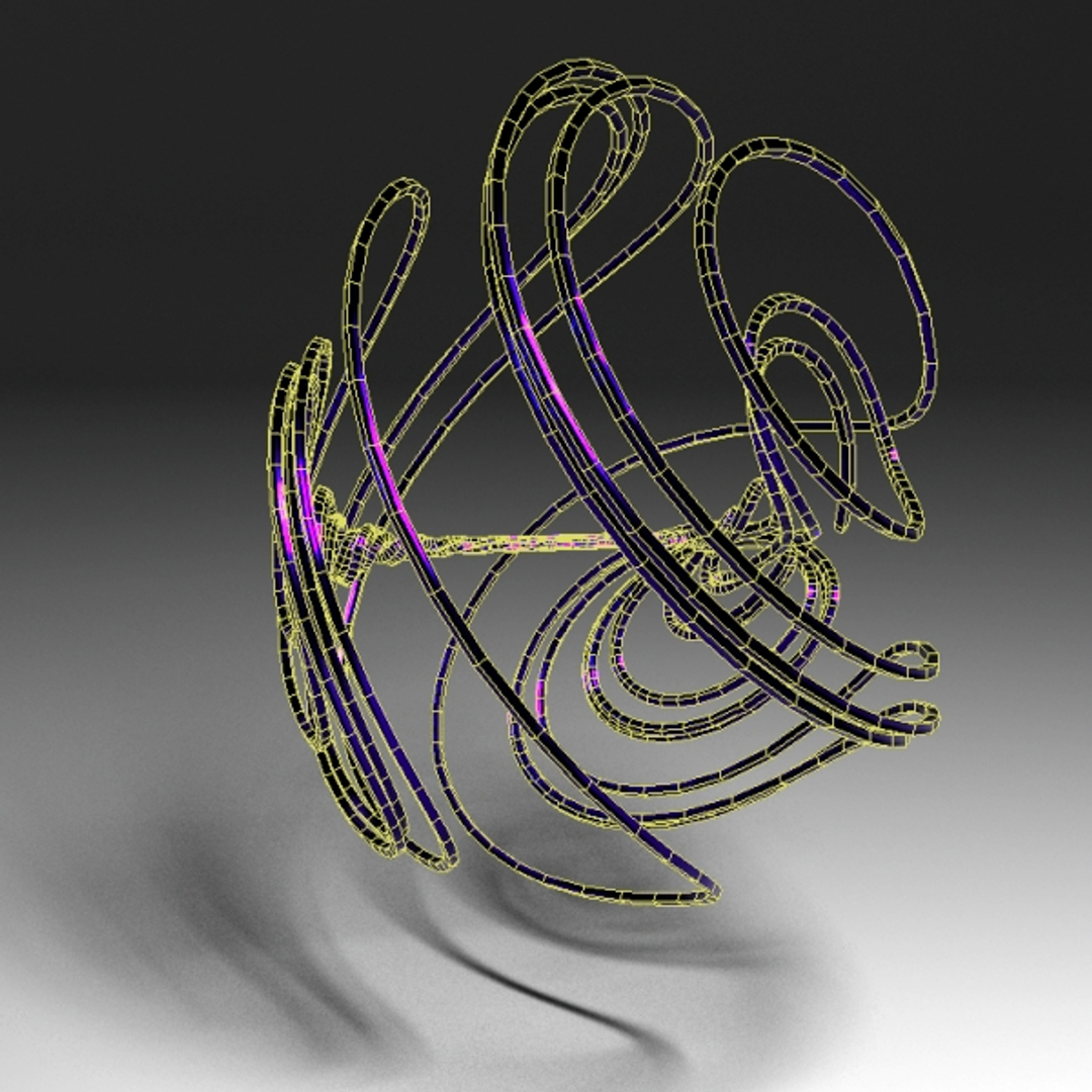 Tsucs Strange Attractor 3D Model - TurboSquid 1262869