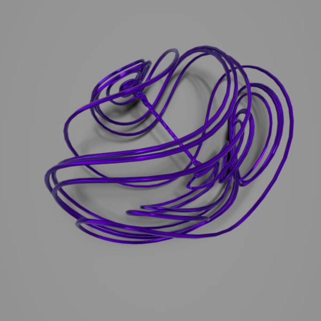Tsucs Strange Attractor 3D Model - TurboSquid 1262869