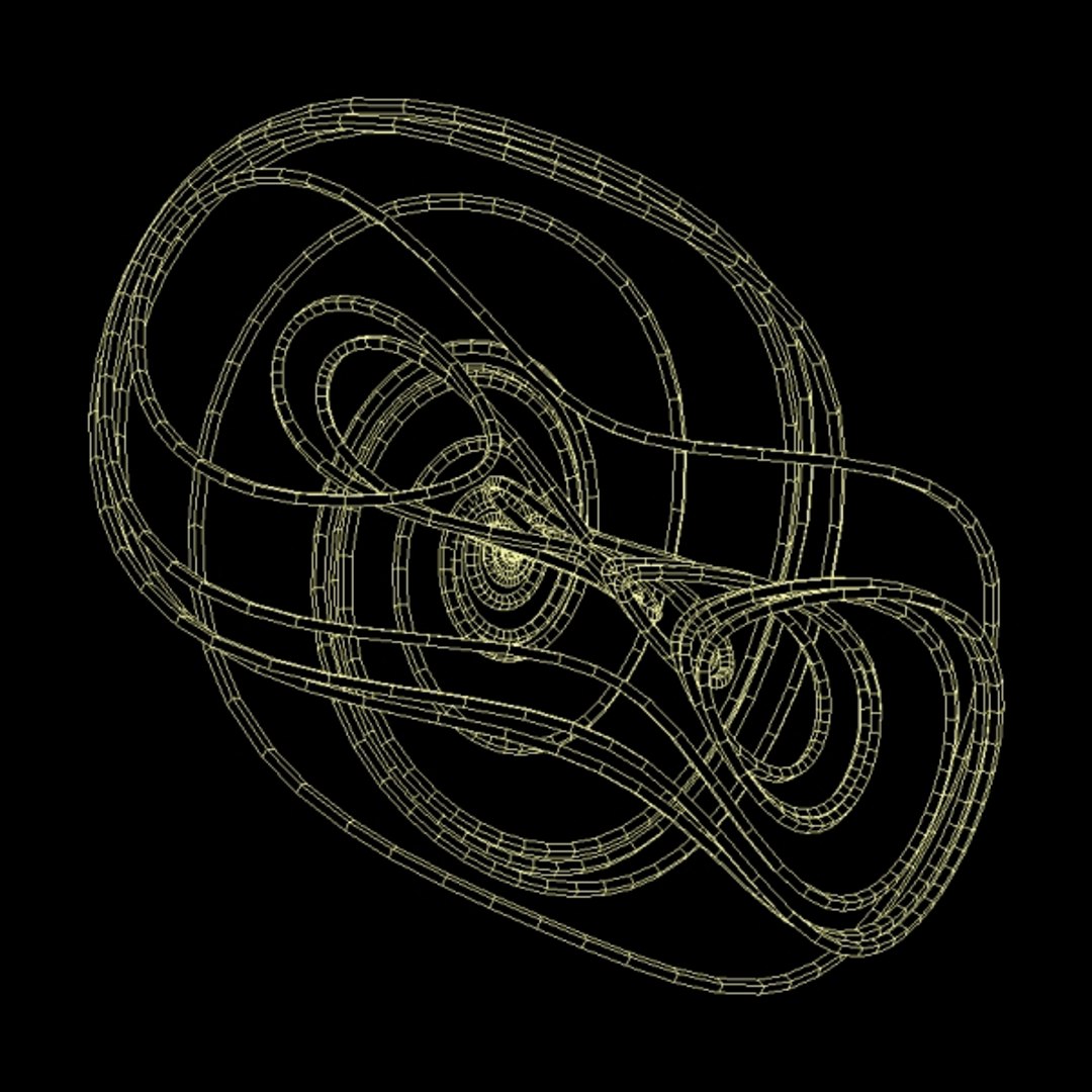 Tsucs Strange Attractor 3D Model - TurboSquid 1262869