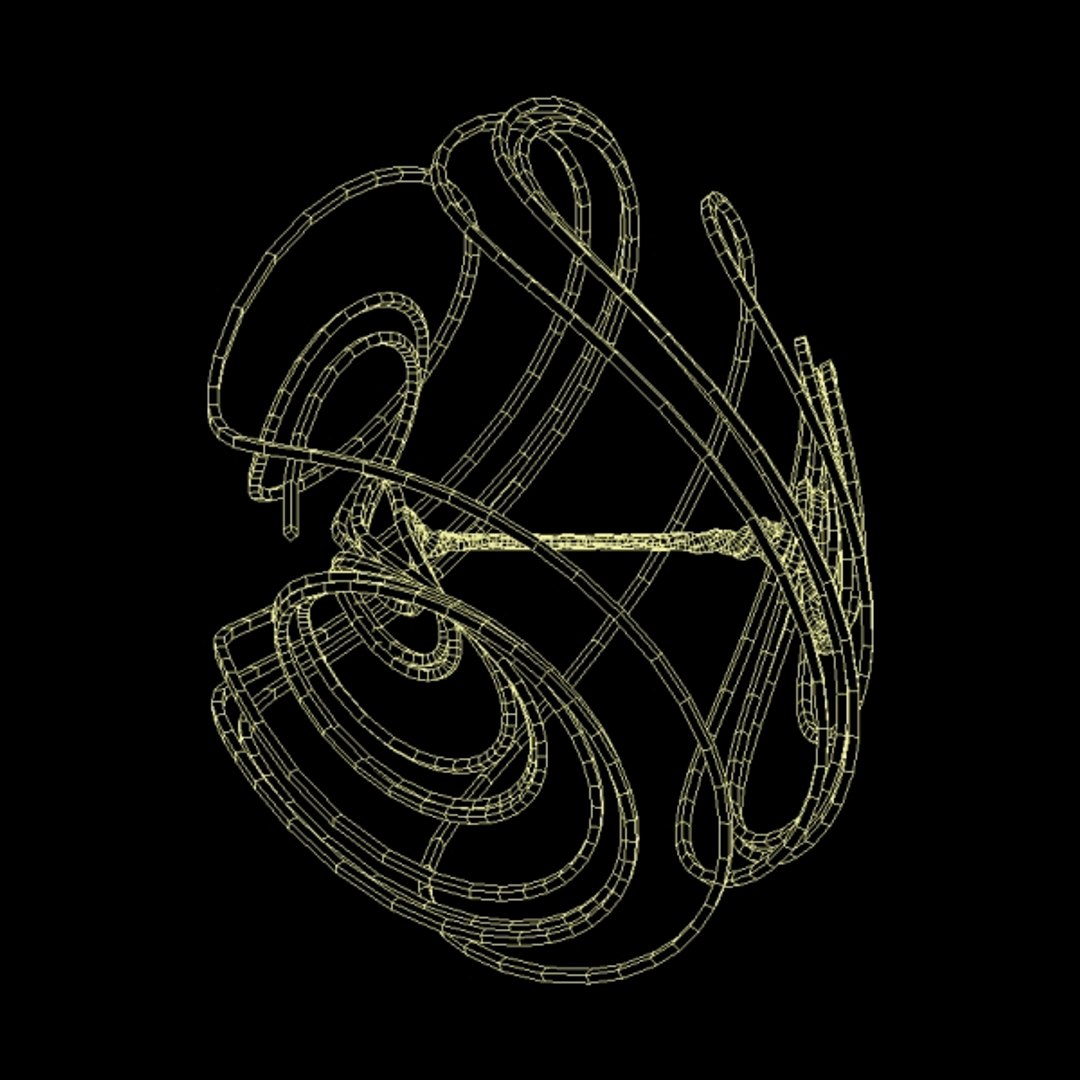 Tsucs Strange Attractor 3D Model - TurboSquid 1262869