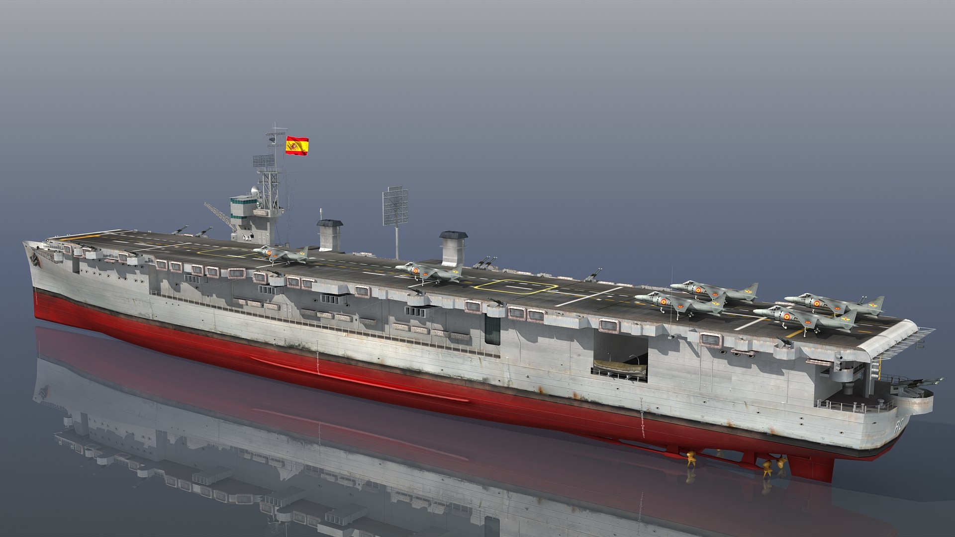 Dedalo R01 Spanish aircraft carrier 3D model https://p.turbosquid.com/ts-thumb/RV/nXSKMF/fx/r01_lite_018/jpg/1688647901/1920x1080/fit_q87/8831a9f31463d005ed91d66408083259d2aeaa45/r01_lite_018.jpg