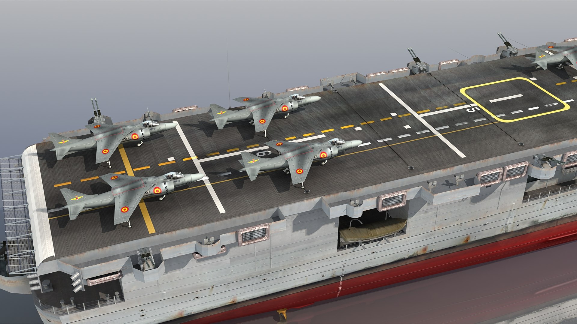 Dedalo R01 Spanish aircraft carrier 3D model https://p.turbosquid.com/ts-thumb/RV/nXSKMF/oZ/r01_lite_024/jpg/1688647908/1920x1080/fit_q87/860b9b21adcc5c92f3eb3efa19cd04093afe3133/r01_lite_024.jpg