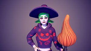 3D model Halloween Abby