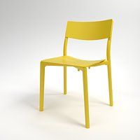 Ikea Yan-Inge chair yellow