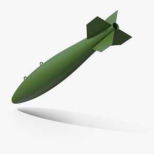 Falling Aircraft Bomb