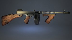 max thompson submachine gun