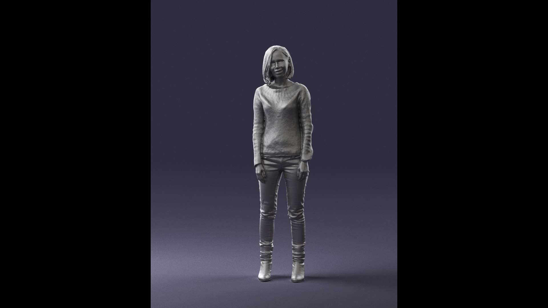 3D Scanned Realistic Human - TurboSquid 1701650