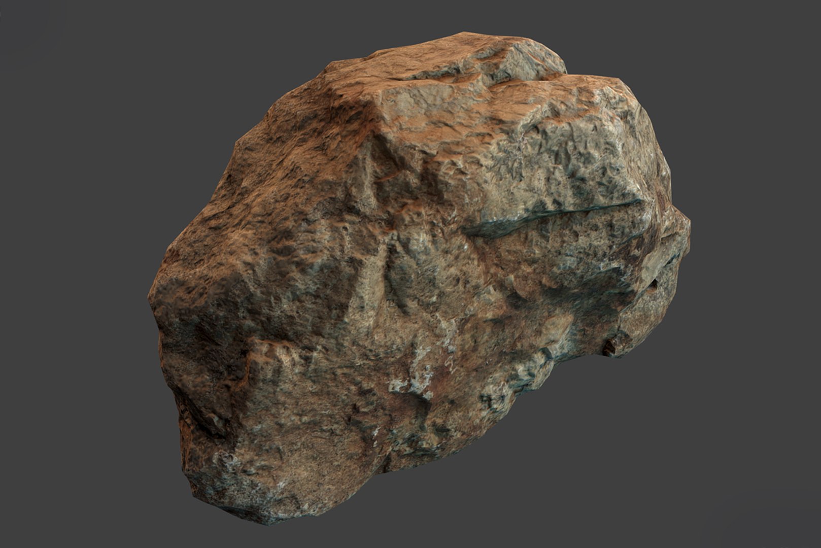 3D boulder stone model - TurboSquid 1262549