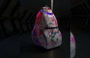 NYPD K5 Robot Cop Vandalized - clean texture included