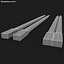 chopstick scanline 3d obj