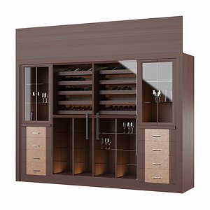 wine tasting cabinet