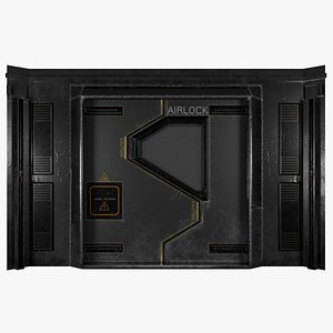 Sci-Fi Airlock Door