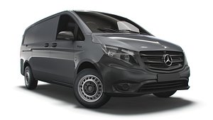 3D mercedes benz e vito model