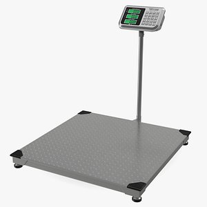 3D warehouse scale digital weight